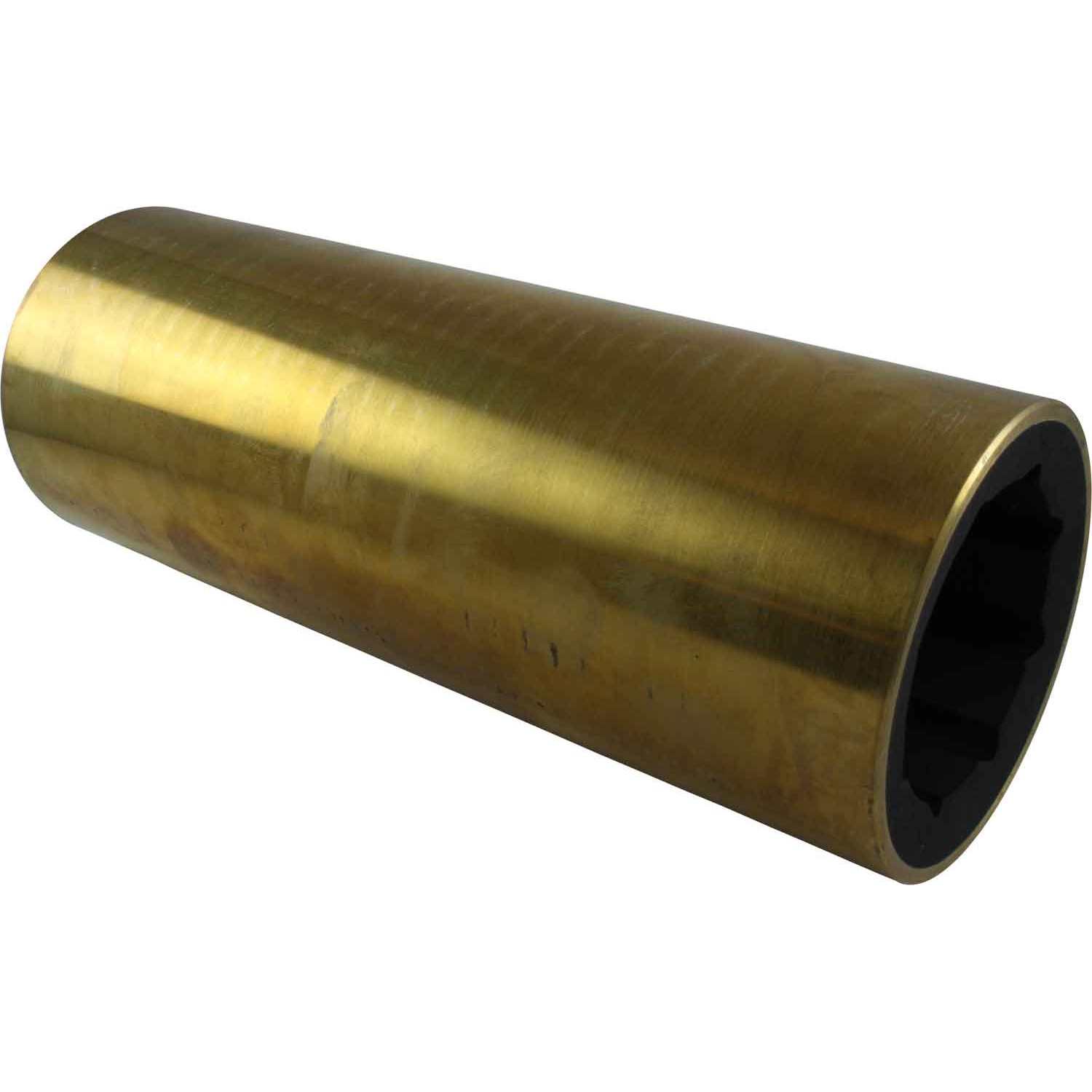 Exalto Brass Shaft Bearing (2" Shaft / 3" OD / 8" Long) 1 Exalto Brass Shaft Bearing