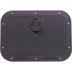 Black Plastic Inspection Hatch