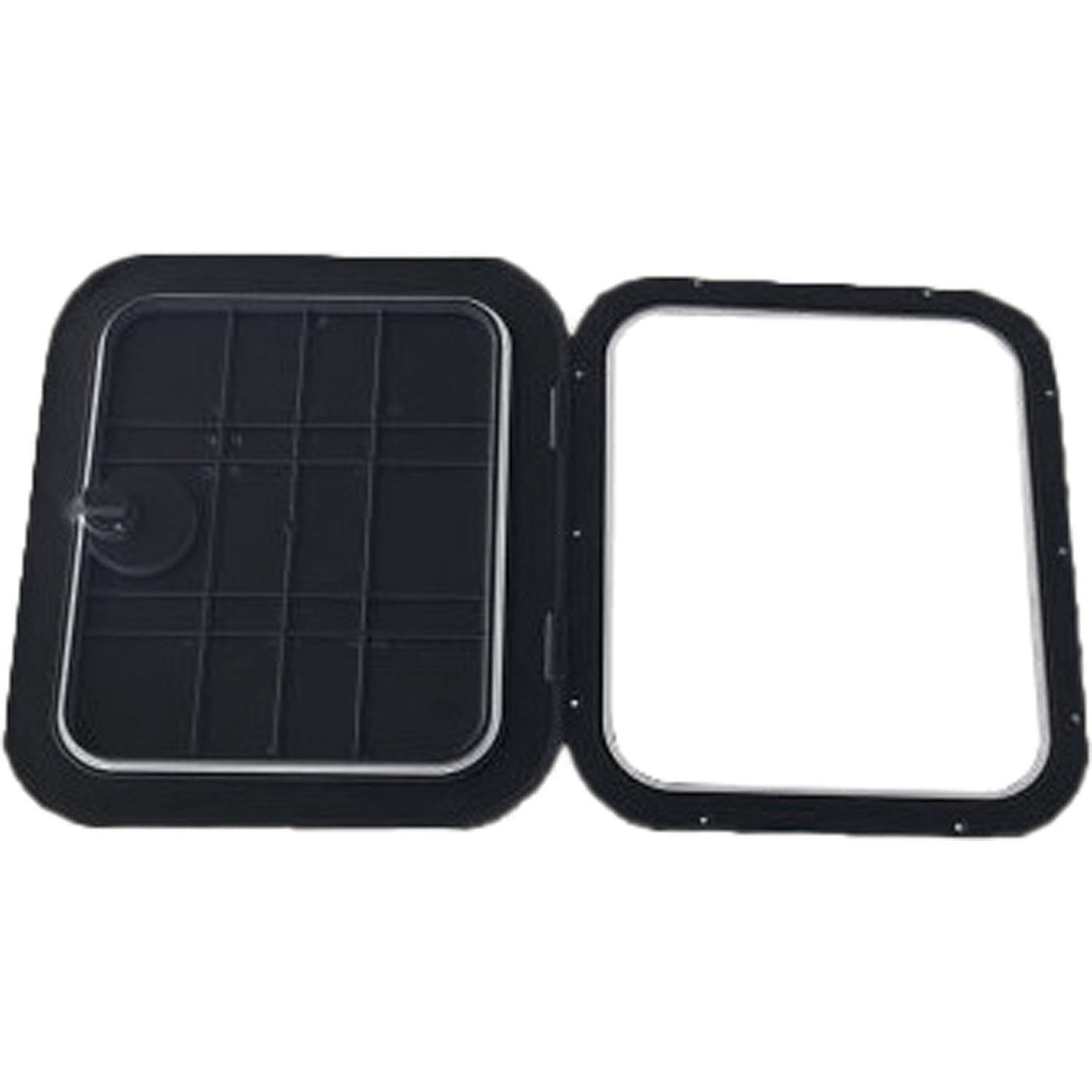 Black Plastic Inspection Hatch (327mm x 459mm) 1 Black Plastic Inspection Hatch