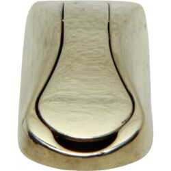 Foresti & Suardi Polished Brass Folding Coat Hook