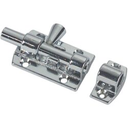 Foresti & Suardi Chrome Plated Brass Latch (60mm)