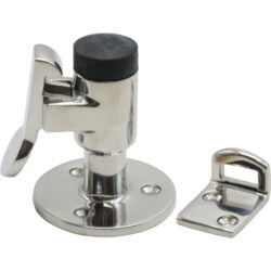 AG Stainless Steel 316 Door Stop with Bumper & Catch