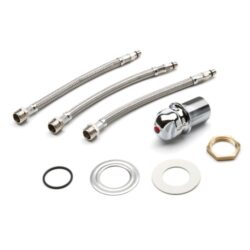 Can Shower Chrome Mixer Tap & Fixing Kit