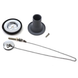 AG Chrome Sink Waste Plug and Chain