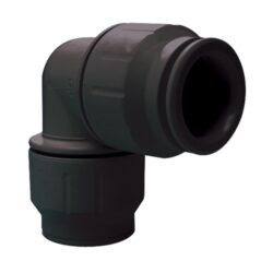 JG Speedfit 12mm Equal Elbow Black
