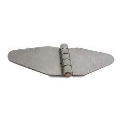 AG Mild Steel Backflap Hinge with Bronze Pin
