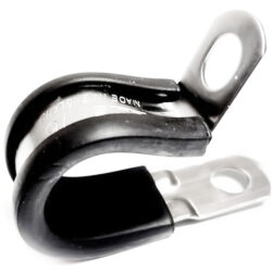 Jubilee Rubber Lined P Clip 19mm Stainless Steel (304)