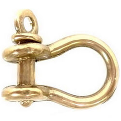 AG Brass Shackle with 4mm Pin