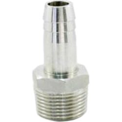 Arctic Steel Hose Tail 1-1/4" BSPT Male in Stainless 316
