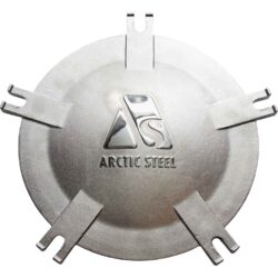 Arctic Steel Solid Lid for Strainers