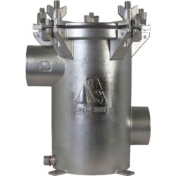Arctic Steel Strainer SISO 1.5" BSP with Clear Lid
