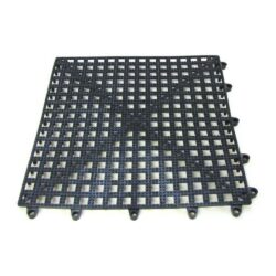 AG Anti-Slip Interlocking Black Deck Tile