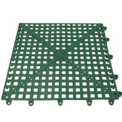 AG Anti-Slip Interlocking Deck Tile Dark Green