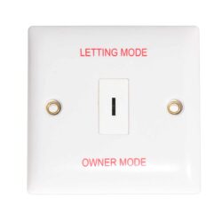 Convex Secret Key Switch Plate