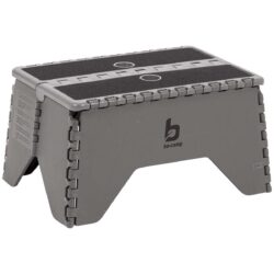 Bo-Camp Foldable Step Plastic - Grey