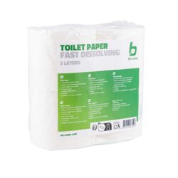 Bo-Camp Fast Dissolving Toilet Paper - 4 Rolls