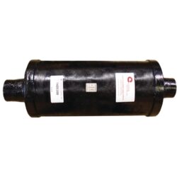 Centek Dual Stage Vernatone Round GRP Exhaust Muffler