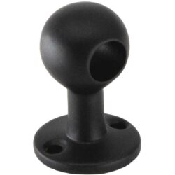 AG Matt Black Gallery Ball Post Through