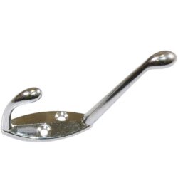 AG Double Wardrobe Hook in Chrome