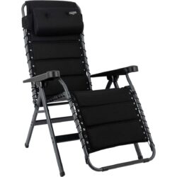 Crespo Zero Gravity Chair AP/232 Air Deluxe in Black