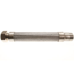 AG Bellows 1-1/2" BSP Male to Female 15" Length