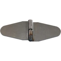 AG Weld On Plain Door Hinge Set of 4