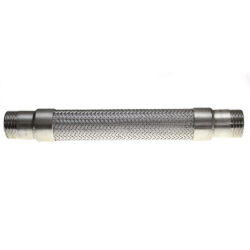 AG Bellows with 1-1/2" BSP Male Ports 15" Length