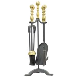 AG Westminster Companion Set Black and Brass