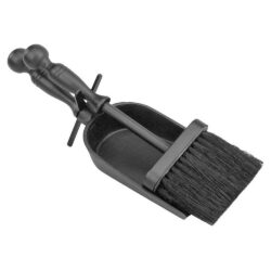 AG Duchess Hearth Tidy Set Black (30cm)