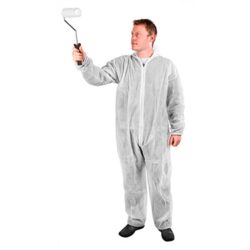 Glenwear Full Body Coverall in White