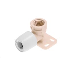Hep2O HX6 15mm Wall Plate Elbow