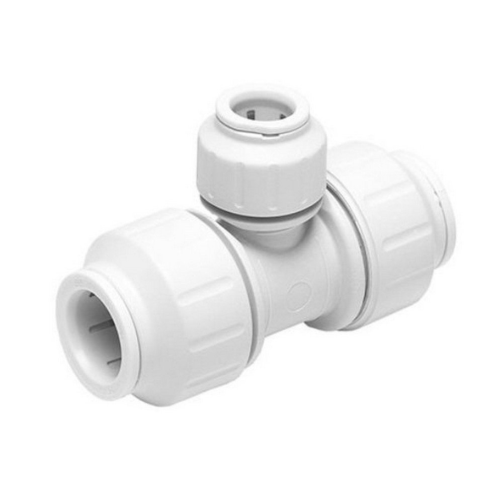 JG Speedfit 15mm x 15mm x 22mm Reducing Tee 1 JG Speedfit 15mm x 15mm x 22mm Reducing Tee