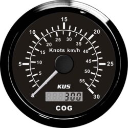 KUS GPS Speedometer Gauge 30 Knots