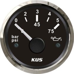 KUS Oil Pressure Gauge 5 Bar
