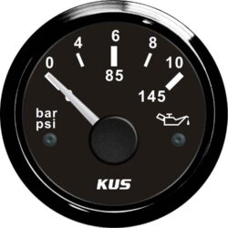 KUS Oil Pressure Gauge 10 Bar