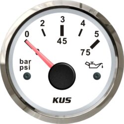 KUS Oil Pressure Gauge 5 Bar