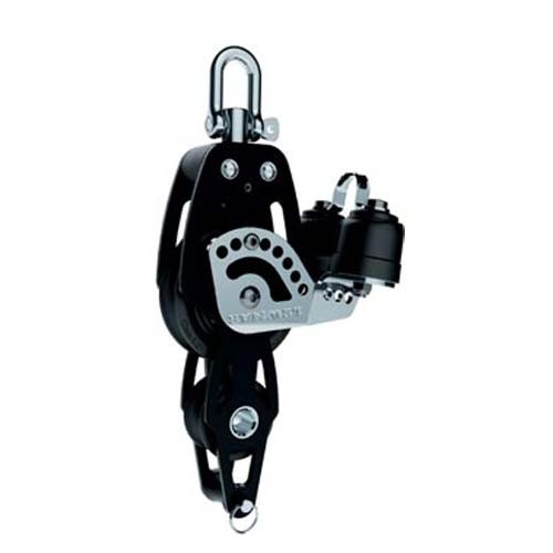 Lewmar HTX Block Fiddle, Becket and Cam (50mm) 1 Lewmar HTX Block Fiddle, Becket and Cam (50mm)