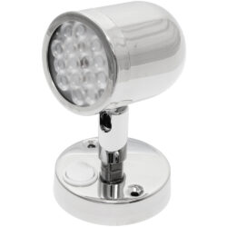 AAA 8-30V Stainless Steel Adjustable Reading LED Light