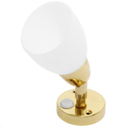 AAA 10-30V Brass Adjustable Reading LED Light