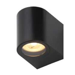 Iona LED GU10 Wall Downlight Light Black