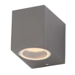 Fleet LED GU10 Square Downlight Anthracite