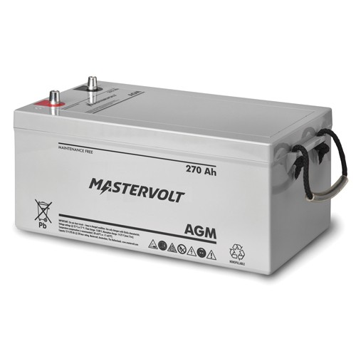 Mastervolt 12 Volt AGM Battery (270Ah) 1 Mastervolt 12 Volt AGM Battery (270Ah)