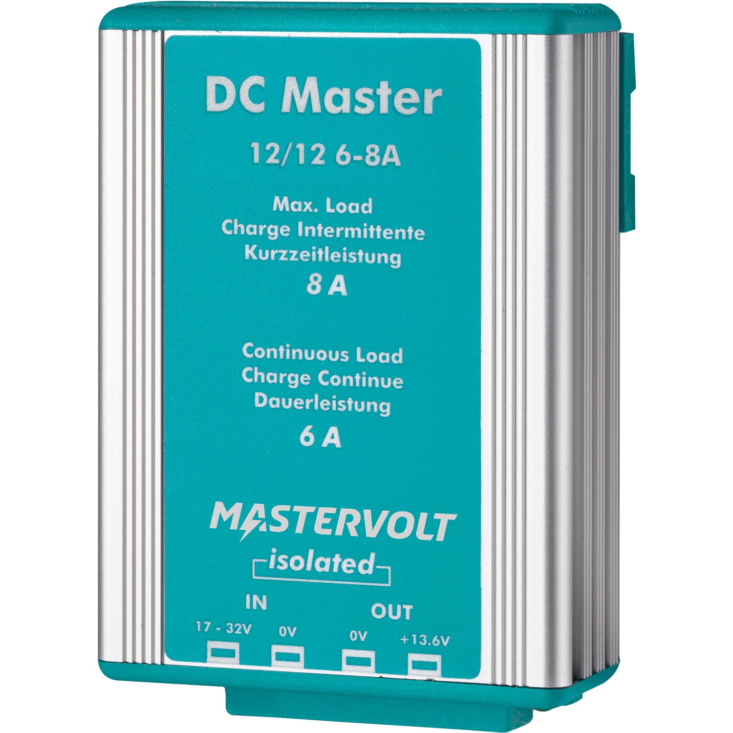 Mastervolt Isolated DC Master DC-DC Converter (12V In / 12V 6A Out) 1 Mastervolt Isolated DC Master DC-DC Converter