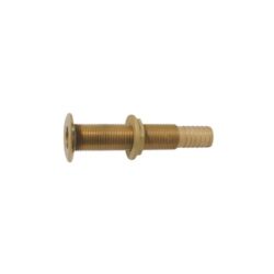 AG Long Brass Skin Fitting