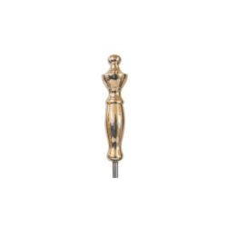 AG Tiller Pin Brass Large Design 135mm High SS Pin