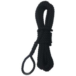 Mooring Line Black 14mm x 15m with Soft Eye