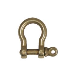 AG Bow Shackle Brass Pin 4mm x 10mm ID