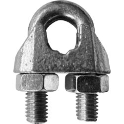 AG Commercial Wire Rope Grip Galvanised 8mm