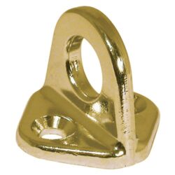 AG Fender Eye Plate Brass