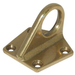 AG Fender Eye Plate Brass